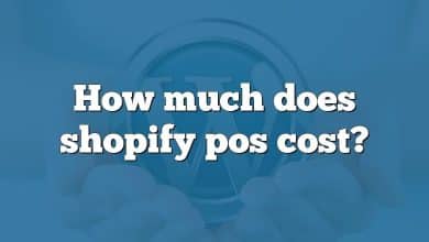 How much does shopify pos cost?