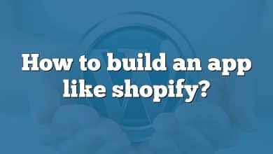 How to build an app like shopify?