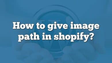 How to give image path in shopify?