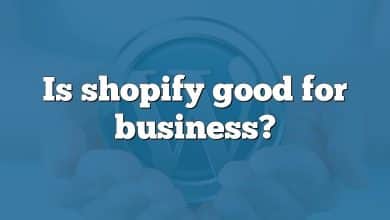 Is shopify good for business?