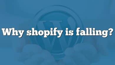 Why shopify is falling?